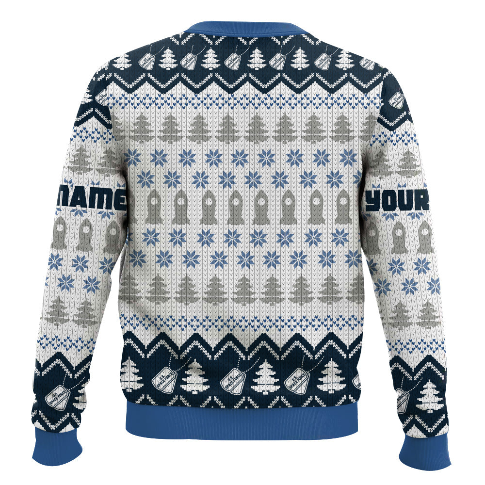 U.S. Space Force. Custom Ugly Sweater – Moonbestprint