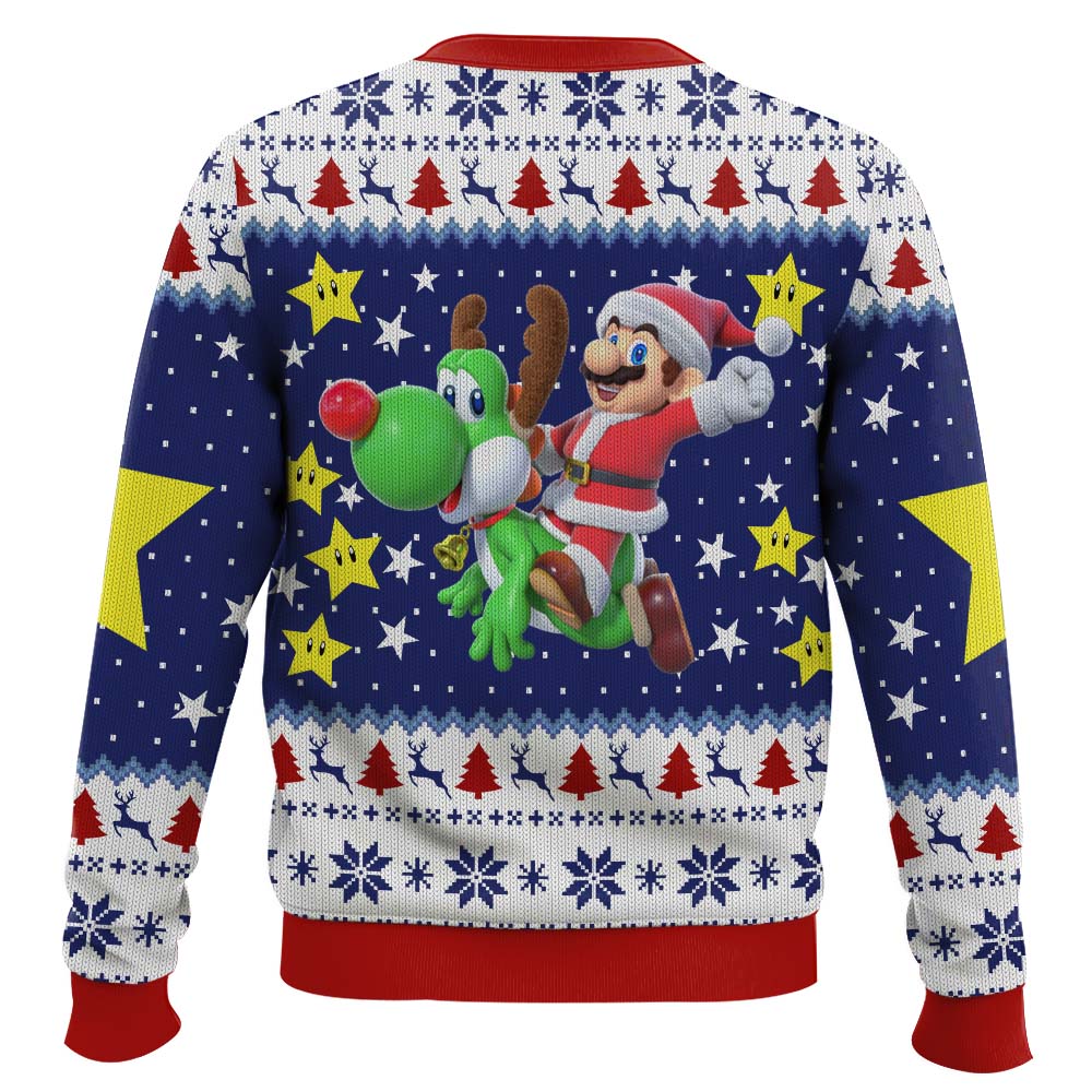 Christmas Odyssey Super Mario Bros. Ugly Christmas Sweater – Moonbestprint
