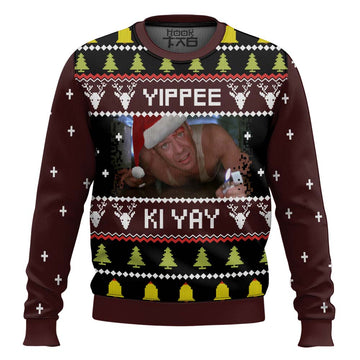 Yippee Ki Yay Ugly Die Hard Christmas Sweater – Moonbestprint