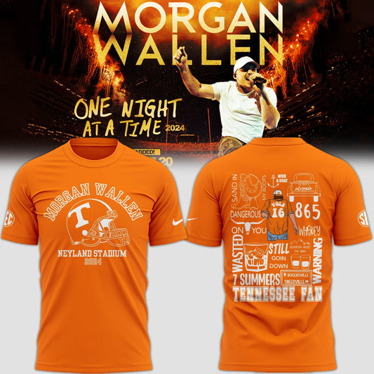 Tennessee Volunteers NCAA 2024 Limited Tennessee x Morgan Wallen T-Shirt-PU092324333 | VD67 Moonbestprint