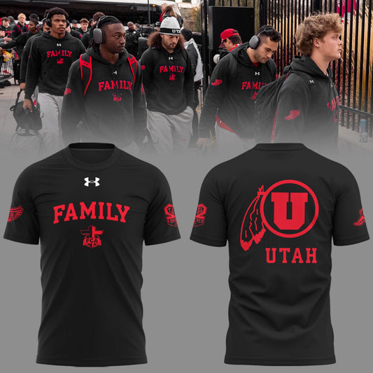 Utah Utes NCAA 2024 Limited Family TShirt | LU49 Moonbestprint