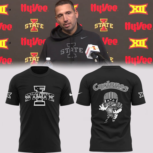 Iowa State Football 2024 Limited Veteran Black TShirt | WE76 Moonbestprint