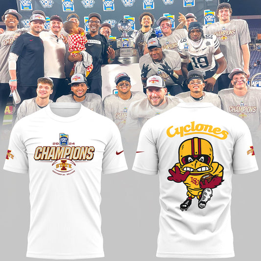 Limited Iowa State Footballl Pop Tarts Bowl Champions TShirt | LF38 Moonbestprint