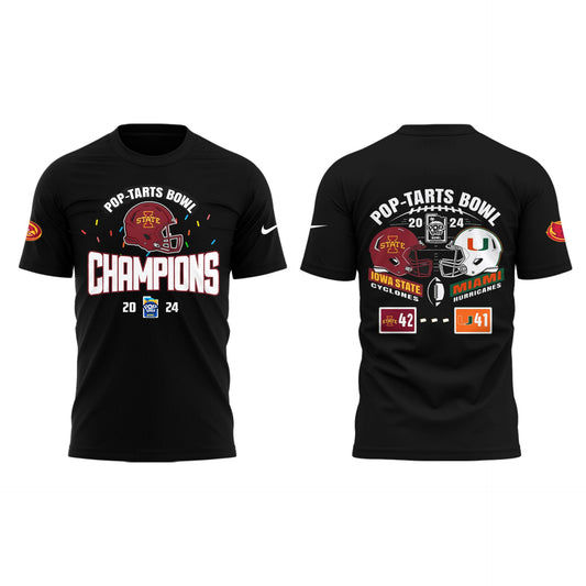 2024 Pop Tarts Bowl CHAMPIONS Limited Edition Tshirt | CG15 Moonbestprint