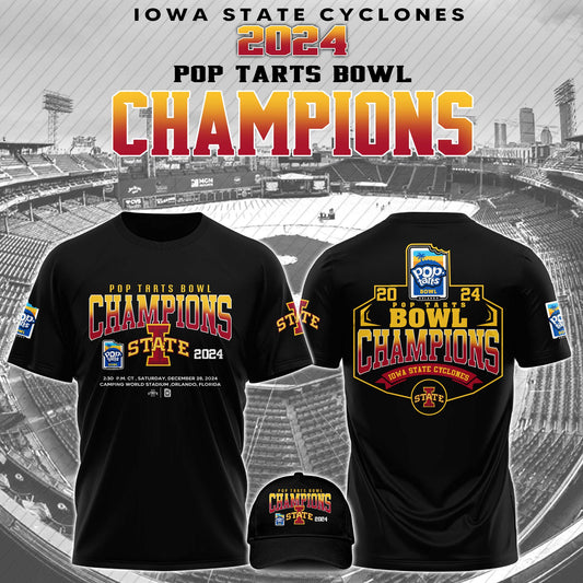 2024 Pop Tarts Bowl CHAMPIONS Limited Edition Tshirt | WS83 Moonbestprint