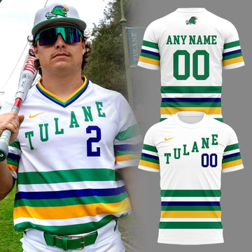 Tulane Baseball 2025 Limited Edition "Mardi Gras 2025" Custom T-Shirt | IF77 Moonbestprint