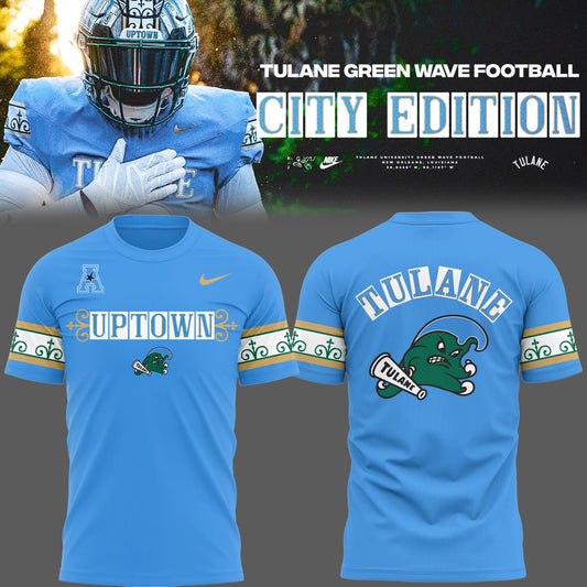 Limited Edition Tulane Football City Edition #UptownFootball TShirt | NZ64 Moonbestprint