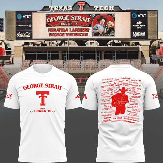 Limited Edition Texas Tech Fb George St live in Lubbock W TShirt | LM75 Moonbestprint