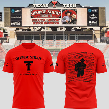 Limited Edition Texas Tech Fb George St live in Lubbock R TShirt | VN73 Moonbestprint