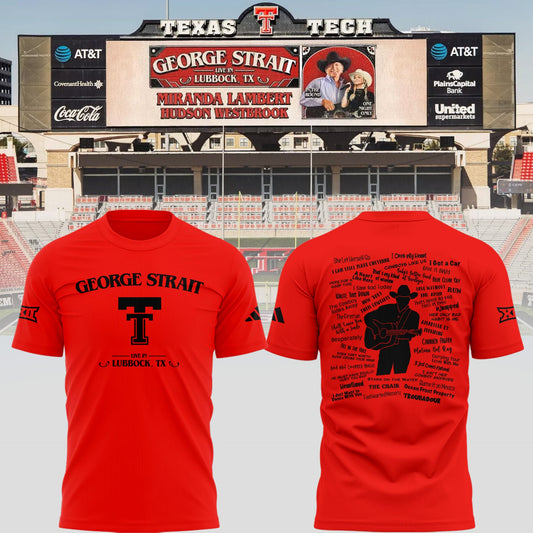 Limited Edition Texas Tech Fb George St live in Lubbock R TShirt | VN73 Moonbestprint