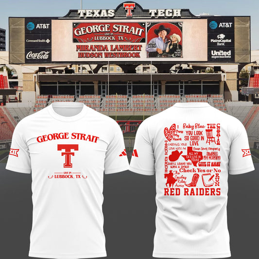 Limited Edition Texas Tech Fb George St live in Lubbock W TShirt | ZR73 Moonbestprint