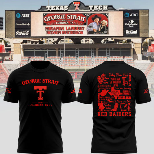 Limited Edition Texas Tech Fb George St live in Lubbock B TShirt | OS73 Moonbestprint