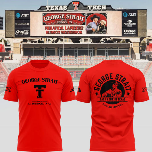 Limited Edition Texas Tech Fb George St live in Lubbock W Hoodie | DJ38 Moonbestprint