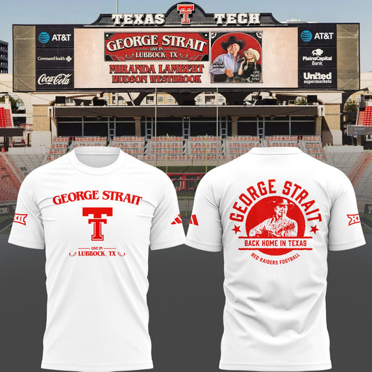 Limited Edition Texas Tech Fb George St live in Lubbock W TShirt | GX22 Moonbestprint