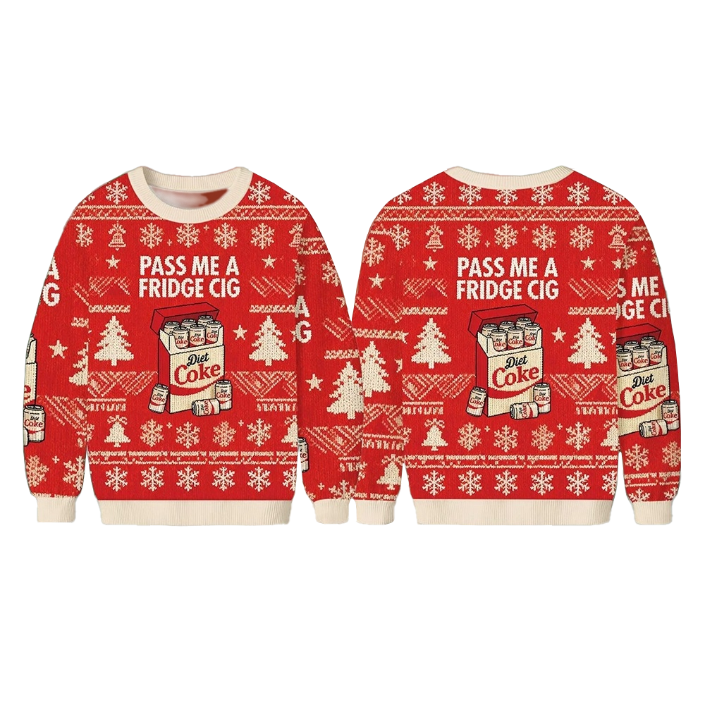 Pass Me A Fridge Cig Shirt Ugly Christmas Sweater 2025 – Moonbestprint
