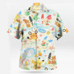 Pastel Pokemon Beach Party Kawaii Hawaiian Shirt – Moonbestprint