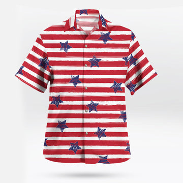 Patriot American Sketch Stars Unique Hawaiian Shirt – Moonbestprint
