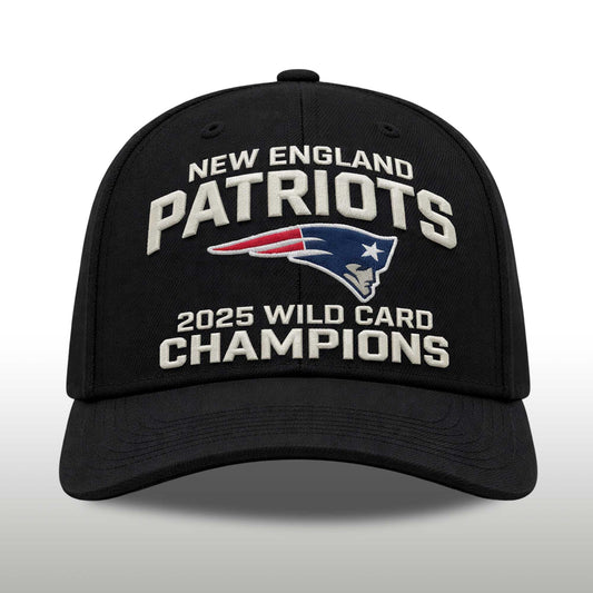 Patriots Wild Card Champions 2025 2026 Hat -Moonbestprint
