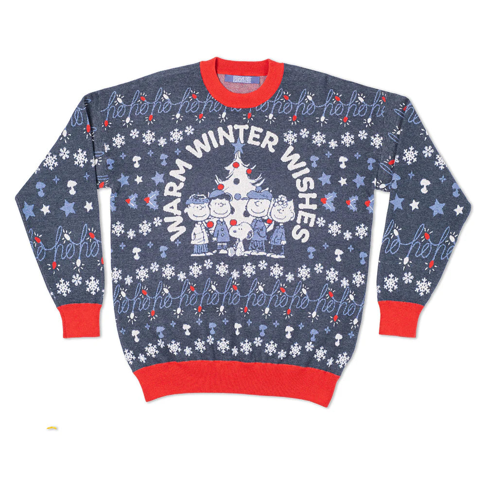 Peanuts Warm Winter Wishes Holiday Ugly Sweater – Moonbestprint