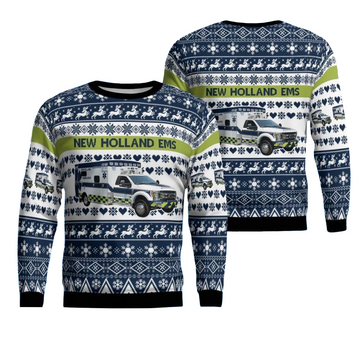 Pennsylvania New Holland Ems Ugly Christmas Sweater 2025 – Moonbestprint
