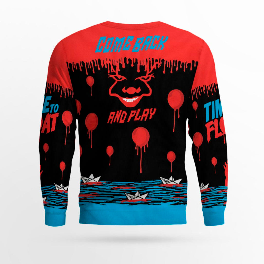 Pennywise Christmas Jumper Ugly Sweater – Moonbestprint