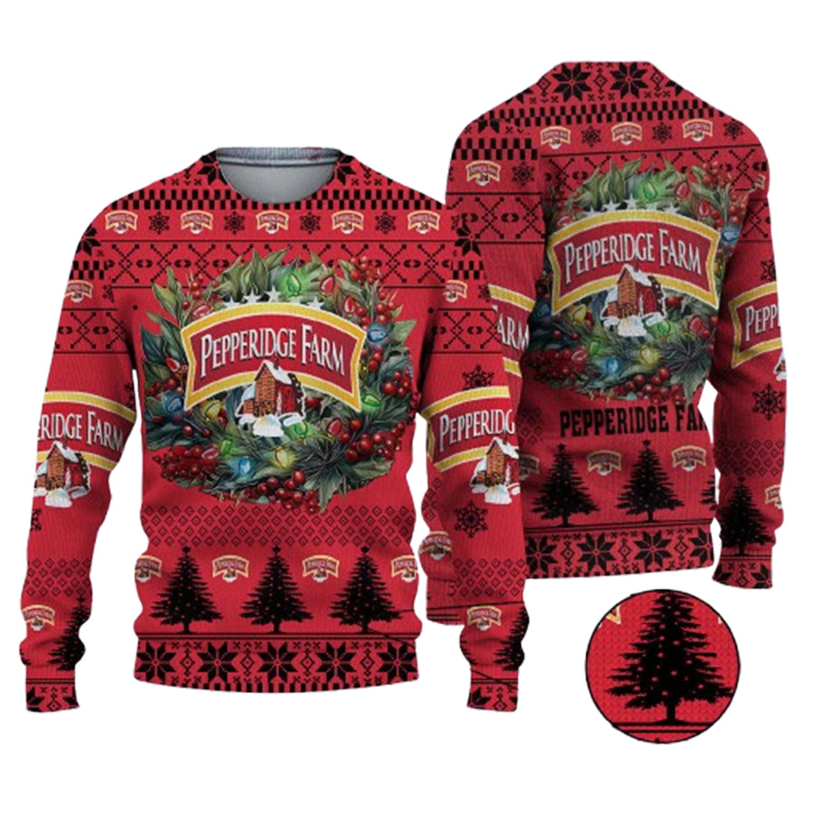 Pepperidge Farm Logo Company Ugly Christmas Sweater – Moonbestprint