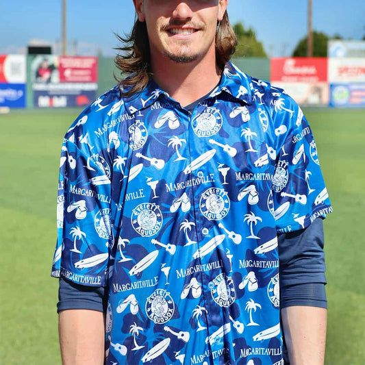 2025 Everett AquaSox Margaritaville Night Hawaiian Shirt Giveaway Moonbestprint