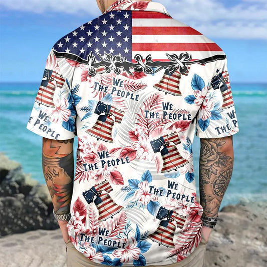 America 250th Anniversary Hawaiian Shirt, 250th Anniversary Gift Moonbestprint