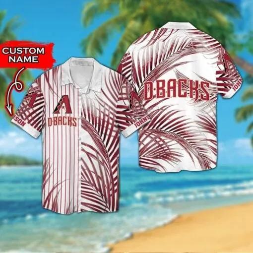 Personalized Arizona Diamondbacks Hawaiian Shirt, MLB Hawaiian Shirt Moonbestprint