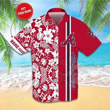 Personalized Atlanta Braves Hawaiian Shirts, MLB Hawaiian Shirt Moonbestprint