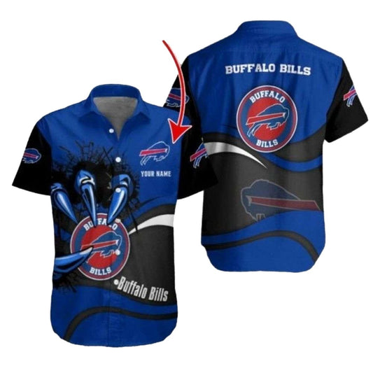 Personalized Buffalo Bills Fierce Competitor Hawaiian Shirt - Moonbestprint