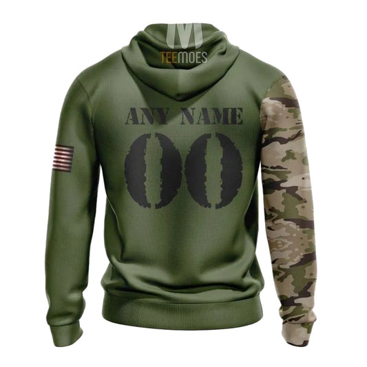 Personalized Buffalo Bills Green Camo Us Military AOP Hoodie -  Moonbestprint