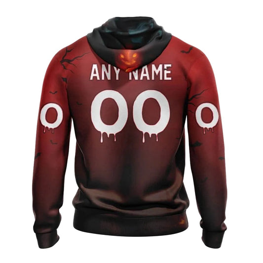 Personalized Buffalo Bills Horror Terrifier Ghoulish Halloween Day AOP Hoodie -  Moonbestprint