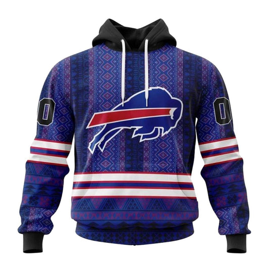 Personalized Buffalo Bills Native Concepts AOP Hoodie -  Moonbestprint