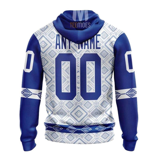 Personalized Buffalo Bills Native Pattern AOP Hoodie -  Moonbestprint