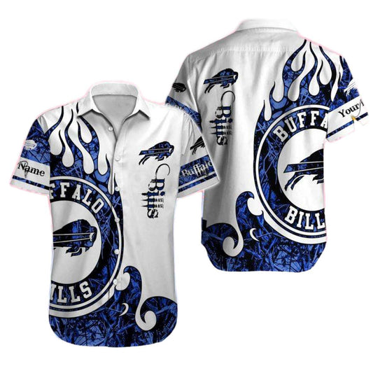 Personalized Buffalo Bills Realtree Hunting Hawaiian Shirt - Moonbestprint