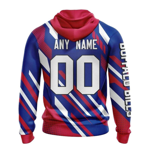 Personalized Buffalo Bills Special Motocross Concept AOP Hoodie -  Moonbestprint