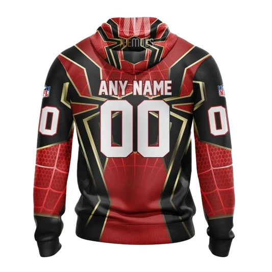 Personalized Buffalo Bills Spider Man Cosplay AOP Hoodie -  Moonbestprint