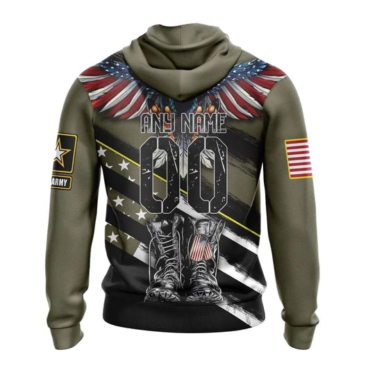 Personalized Buffalo Bills Veterans Honor The Fallen AOP Hoodie -  Moonbestprint