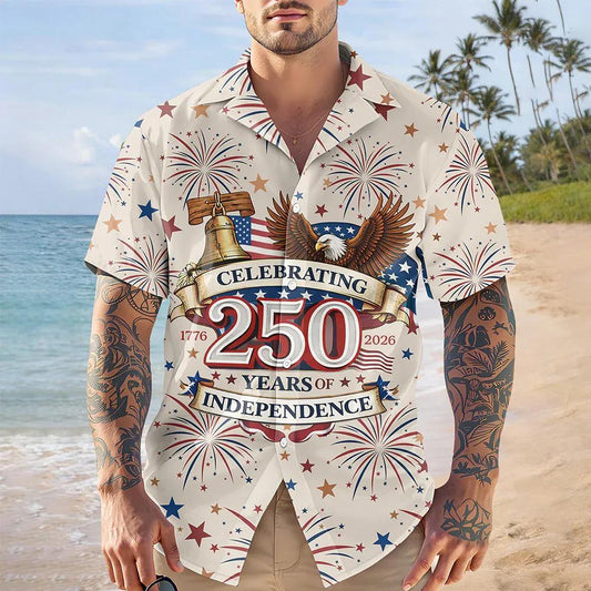 Celebrating 250 Years Of Independence Hawaii Shirt, 250th Anniversary Gift Moonbestprint