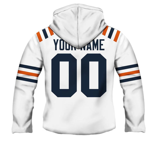 Personalized Chicago Bears 1936 Vintage Style White AOP Hoodie -  Moonbestprint