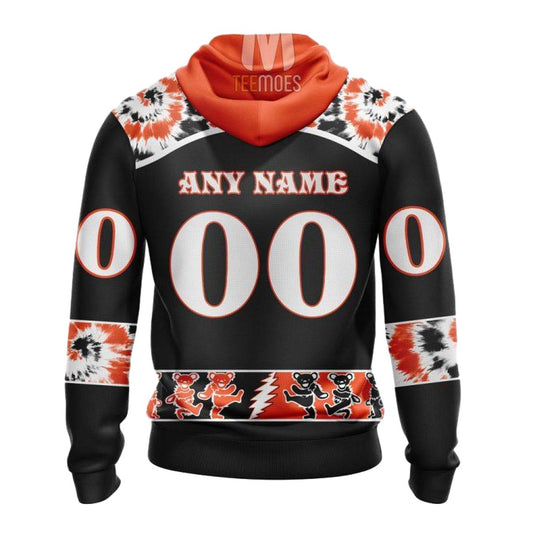 Personalized Chicago Bears Grateful Dead AOP Hoodie -  Moonbestprint