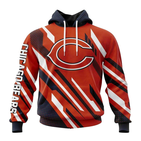 Personalized Chicago Bears MotoCross Concept AOP Hoodie -  Moonbestprint