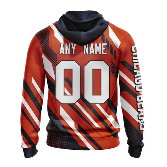 Personalized Chicago Bears MotoCross Concept AOP Hoodie -  Moonbestprint