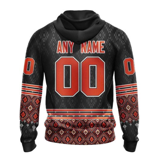 Personalized Chicago Bears Native Concepts Pattern AOP Hoodie -  Moonbestprint
