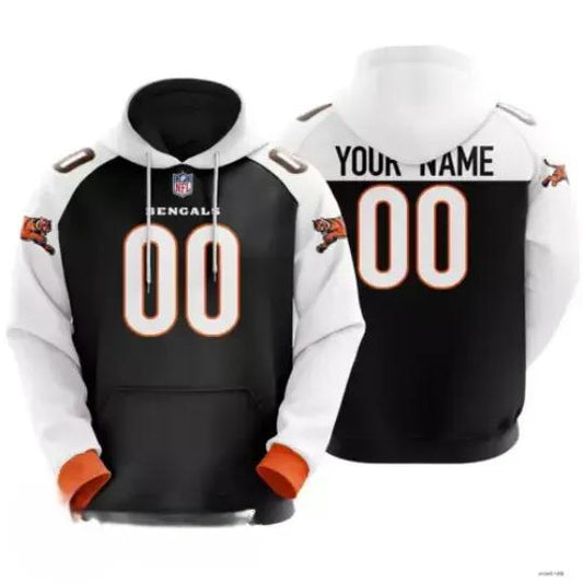 Personalized Cincinnati Bengals 3D Hoodie, NFL Hoodie Moonbestprint