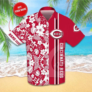 Personalized Cincinnati Reds Hawaiian Shirt 1, MLB Hawaiian Shirt Moonbestprint