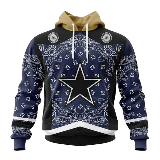 Personalized Dallas Cowboys Classic Style AOP Hoodie - Moonbestprint