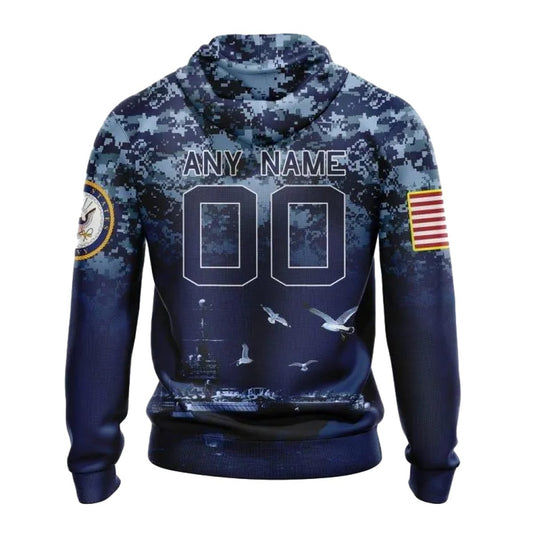 Personalized Dallas Cowboys Honor Us Navy Veterans Cosplay AOP Hoodie - Moonbestprint