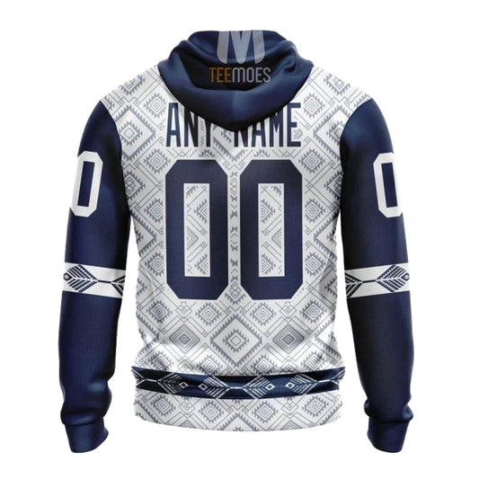 Personalized Dallas Cowboys Native Pattern AOP Hoodie - Moonbestprint